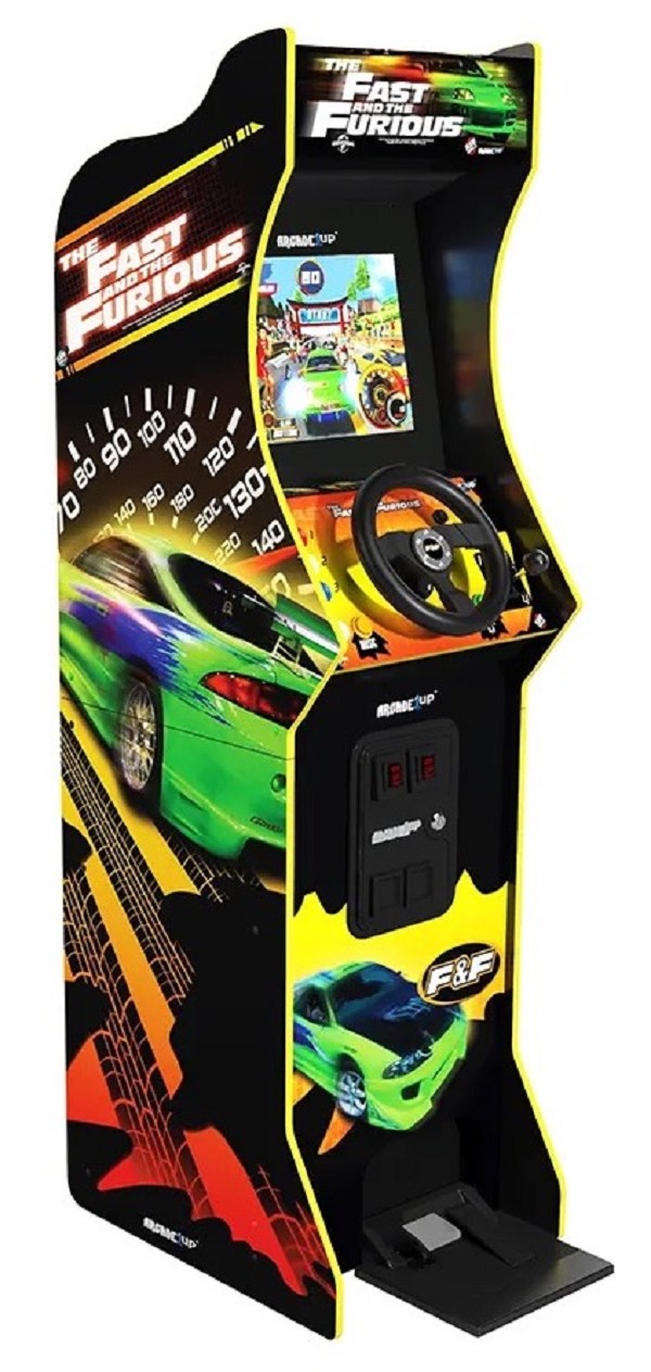 Arcade1Up Fast and Furious Racing Arcade Machine