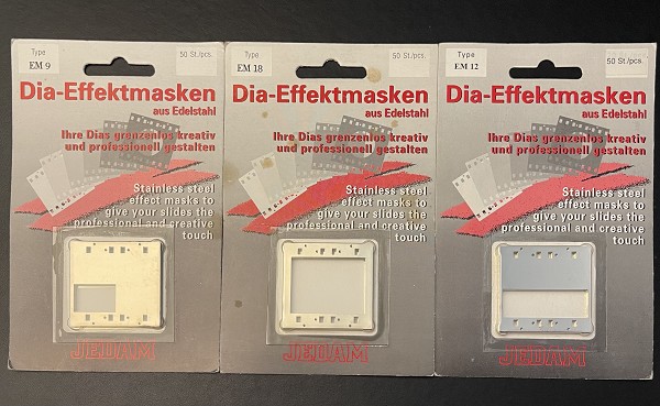 JEDAM Dia-Effektmasken (maschere per diapositive)