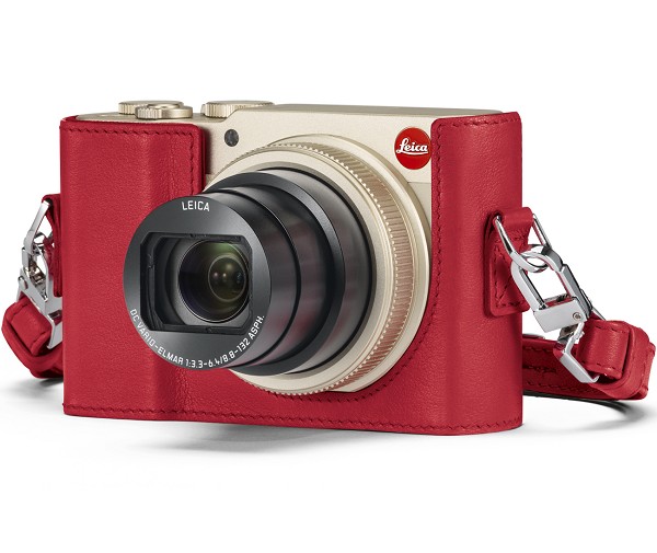 Leica Fondello in pelle per C-Lux, rosso