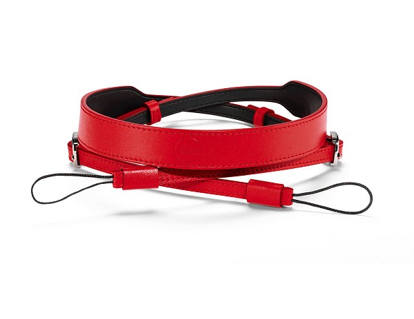 Leica Carrying Strap D-LUX 7, leather, red