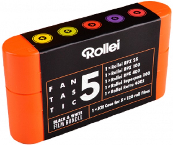 Rollei FANTASTIC 5 - 36 pose x5 (120 Rollfilm)