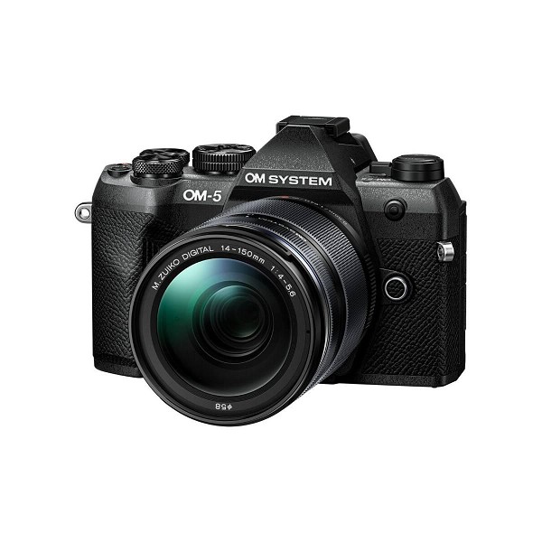 OM System OM-5 Mark II + 14-150mm F4-5.6 II KIT (Black)