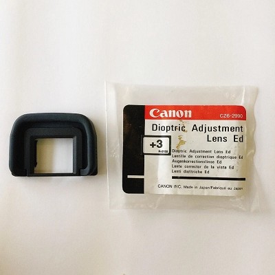 Canon Dioptric Adjustment Lens Ed +3 - Andreella Photo