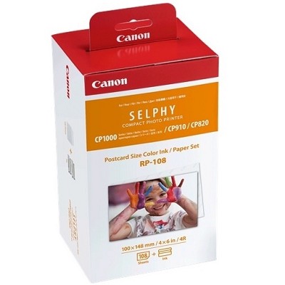 Canon RP-108 Postcard size Color Ink Paper - Andreella Photo