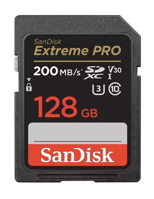 Sandisk SDXC UHS-I 128Gb V30
