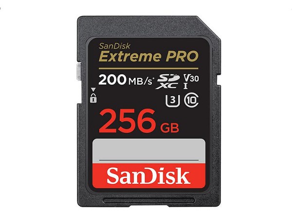 Sandisk Extreme PRO SDXC UHS-I 256Gb V30