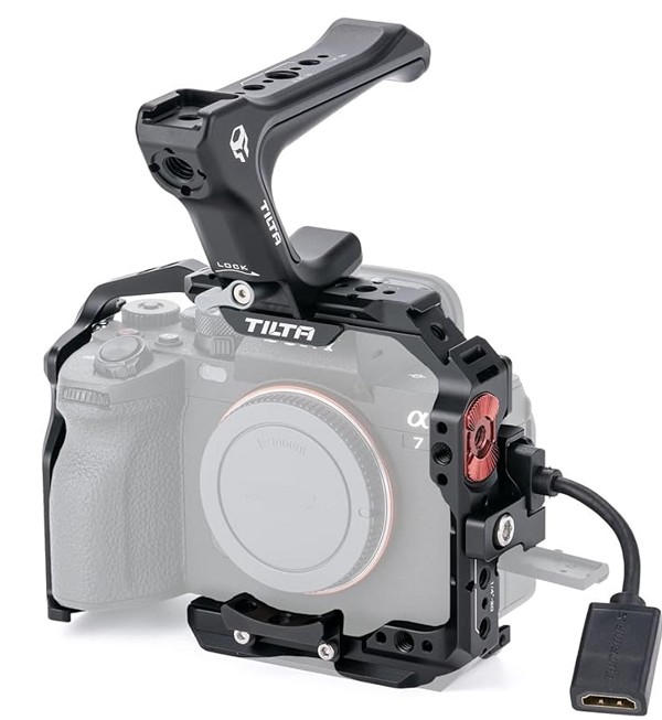 Tilta Camera Cage Sony a7IV Basic Kit con maniglia
