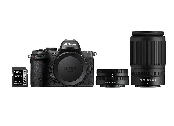 Nikon Z50II + 16-50 DX + 50-250 DX + SDXC 128GB