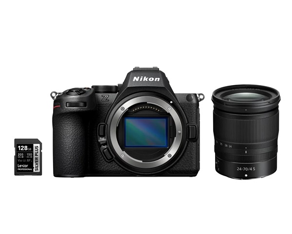 Nikon Z5 II + 24-70mm f/4 S + SDXC 128GB
