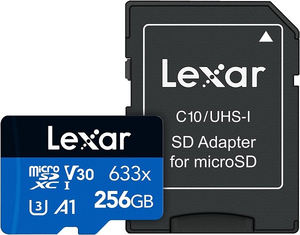 Lexar Micro SDXC UHS-I 256Gb 633x