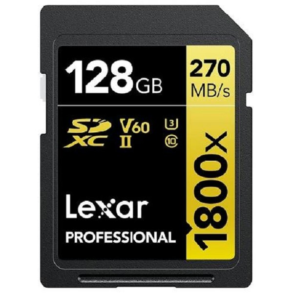 Lexar SDXC 128Gb 1800x UHS-II
