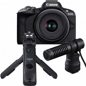Canon EOS R50 + RF-S 18-45mm Creator Kit