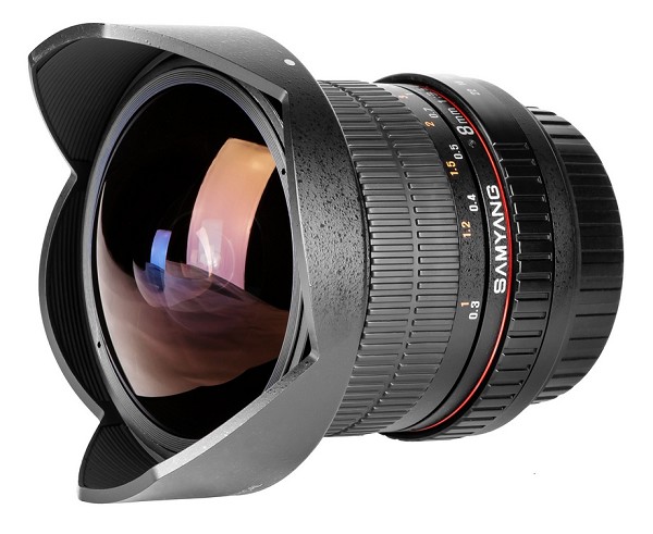 Samyang 8mm f/3,5 per Olympus UMC FIsheye CSII
