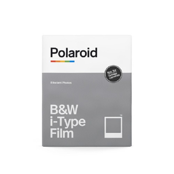 Polaroid B&W i-Type Film 8 Instant Photos