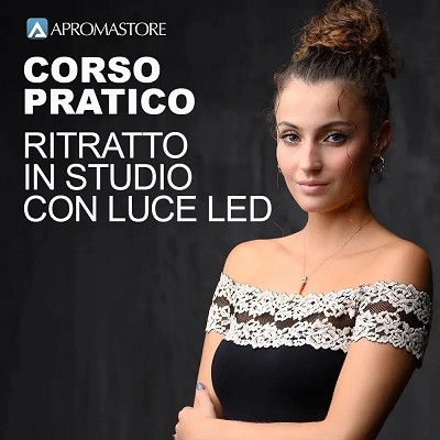 Busto Arsizio Photo Academy Ritratto in studio con la luce led - Andreella Photo