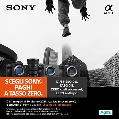 • Sony - FINANZIAMENTO A TASSO ZERO - Andreella Photo